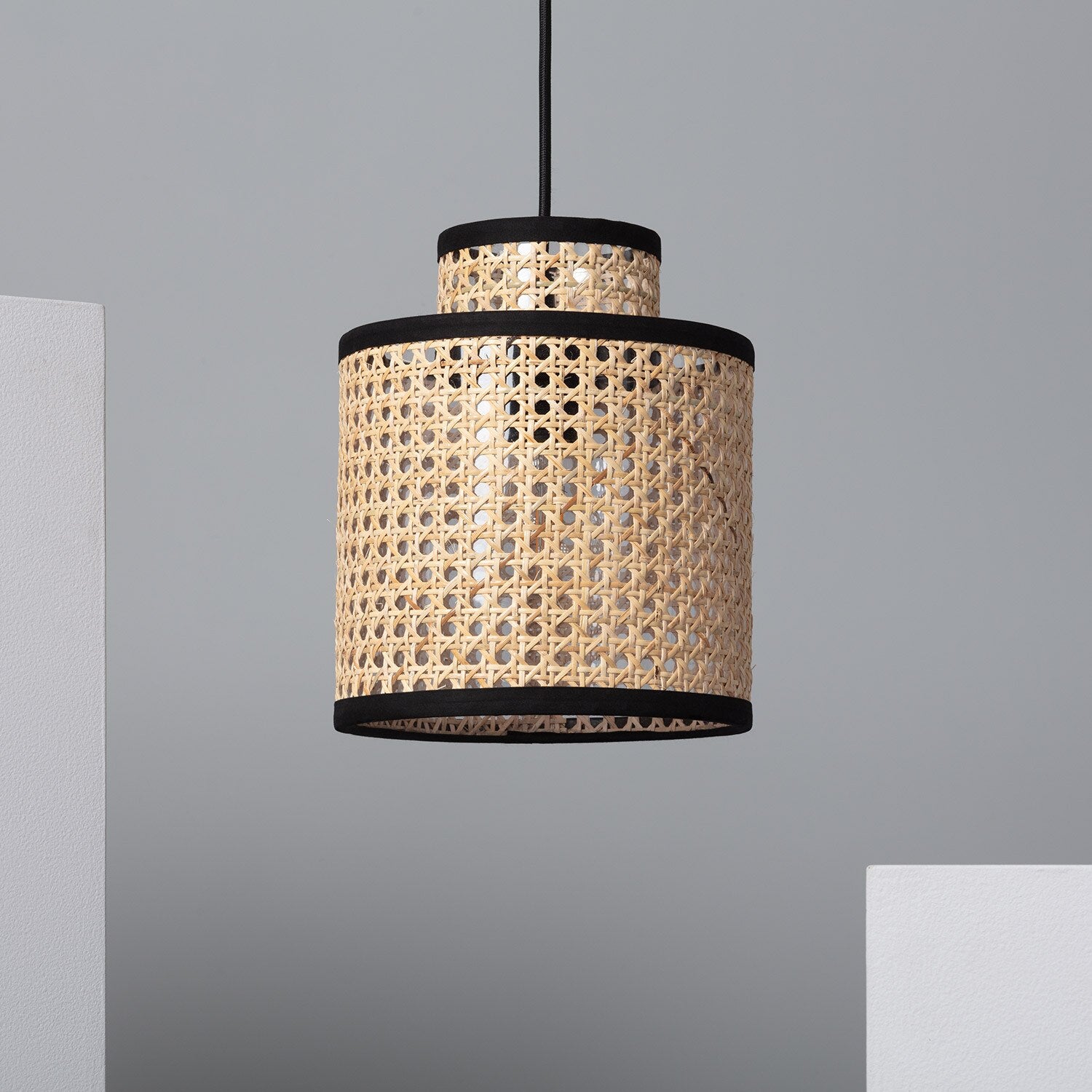 rattan light fixtures